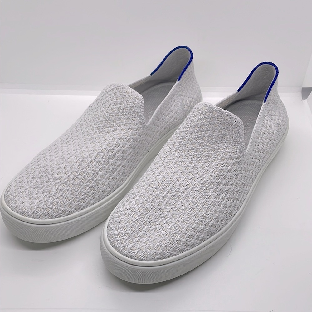 Rothy’s Salt Honeycomb Sneakers White 9.5